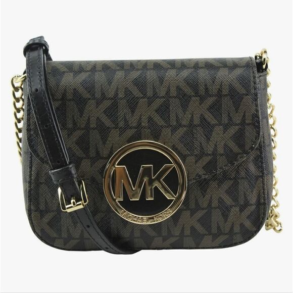 MICHAEL MICHAEL KORS FULTON SMALL CROSSBODY- LIKE NEW - Picture 1 of 14